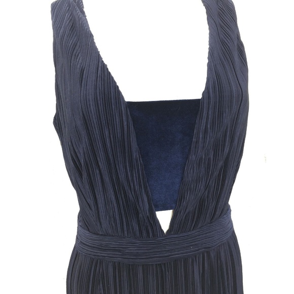 Gianni Bini Caroline Crushed Velvet Jumpsuit Sz 0 - Picture 3 of 7